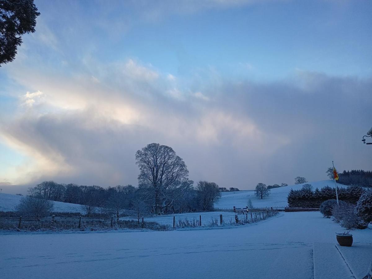 The West Wing At Eriviat Hall Hot Tub Henllan  Exterior foto